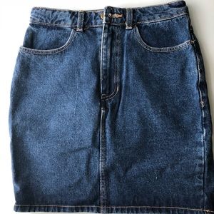 American Apparel denim skirt size S